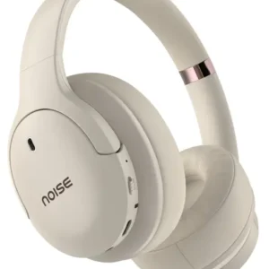 Noise Airwave Max 4 with 70 Hours Playtime,ENC wiith Dual pairing & Ultra-low latency Bluetooth  (Calm Beige, On the Ear