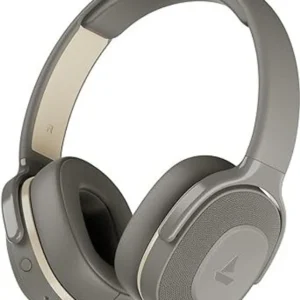 boAt Rockerz 425,25H Battery, BEAST Mode,ENx,Dual Pair, Stream Ad Free Music via App Bluetooth Headset (Ash Grey, On the Ear)
